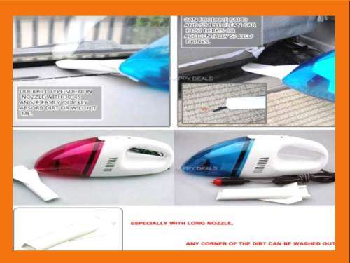 HIGH POWER PORTABLE 12 VOLT CAR VACUUM CLEANER