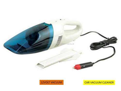 HIGH POWER PORTABLE 12 VOLT CAR VACUUM CLEANER