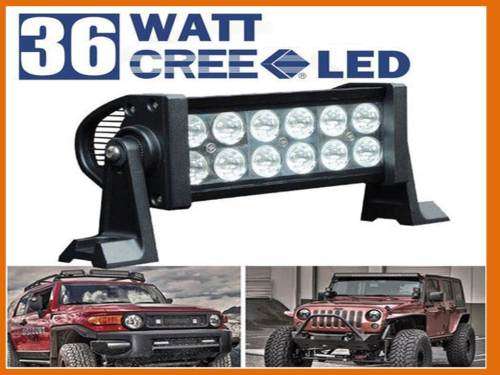 BLACK FRIDAY!!???36 WATTS LED CREE LIGHT BAR WITH SIDE BRACKETS (EXTRA HARNESS AND OR CLAMPS)