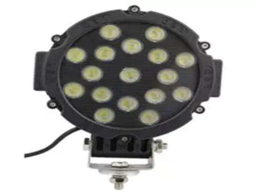 51w Round Led Light 7" Spot Work Off Road Fog Driving Roof Bar Bumper for SUV Boat 4x4 Jeep Lamp