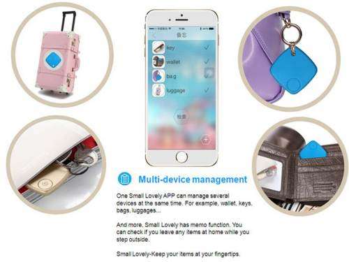 Bluetooth Tracker Child Bag Wallet Key Pet Smart Finder Mini GPS Locator Alarm