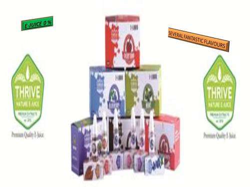 E-JUICE THRIVE 10ML NATURE ORGANIC JUICE (SEVERAL FLAVOURS)