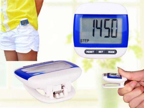 Multi-function LCD Display Pedometer Calorie Distance Counter