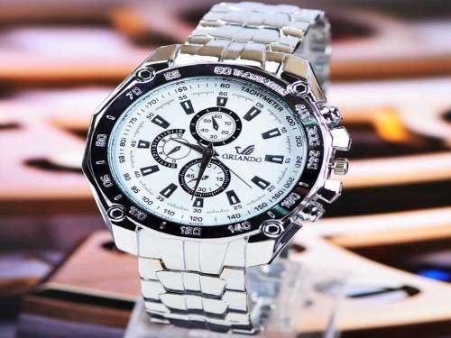 Orlando Stainless Steel Strap Watch