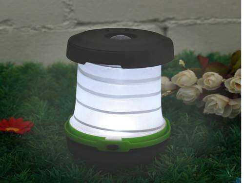 Portable Camping Lantern USB LED Hiking Night Light Lamp Collapsable Flashlight