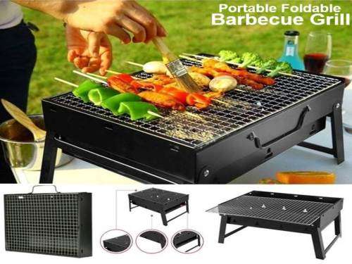 BLACK FRIDAY!!!!Stainless Steel Charcoal Barbecue Braai, Convenient, Compact & Fold in a Handy Case