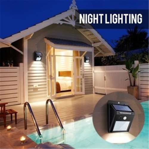 20 LED Solar Power Motion Sensor Outdoor Light