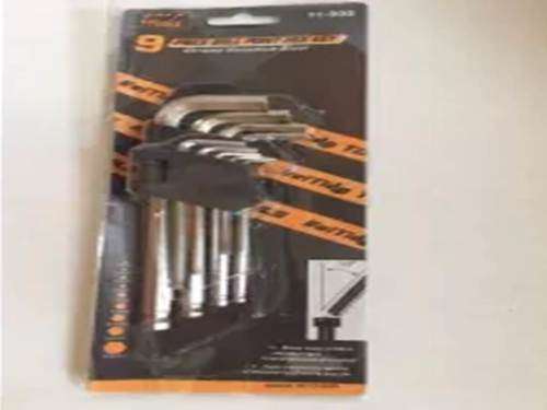 9 PIECE HEX KEY WRENCH SET