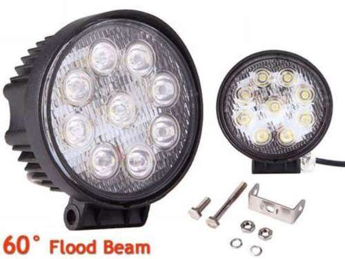 27W X  9 LED SPOT OR WORK LIGHT