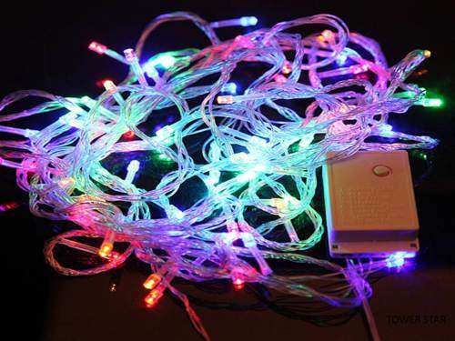 10m White or Multi-Colour Fairy LED String Lights