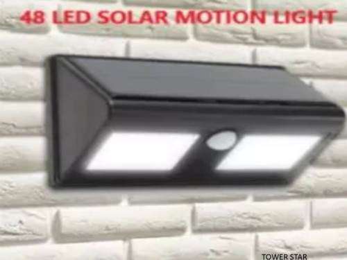 48 LED Solar Double Chip Motion Sensor Light