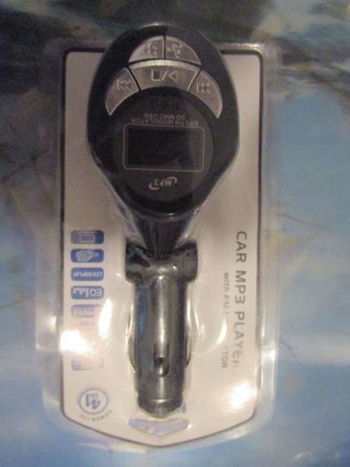 CAR MP3 PLAYER WITH FM MODULATOR 4 IN 1