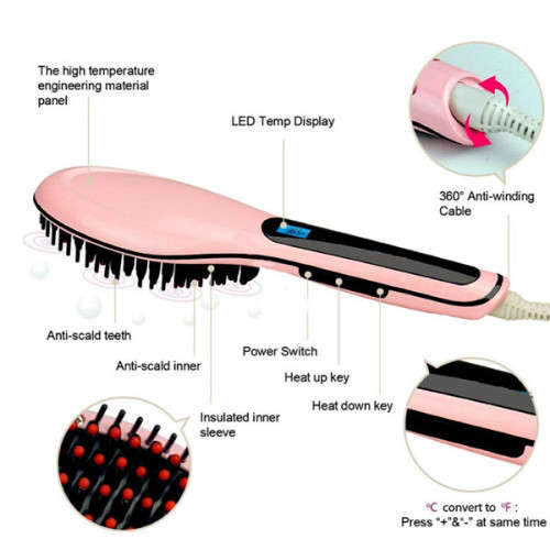 Hair Straightening Brush