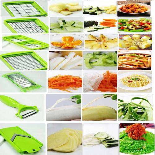 Genius Nicer Dicer Plus Multichopper Vegetable Cutter