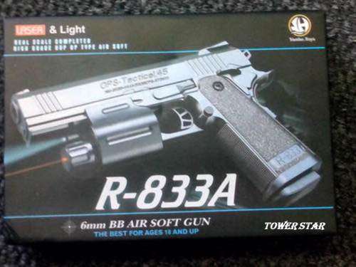 OPS TACTICAL .45 BB GUN WITH LAZOR