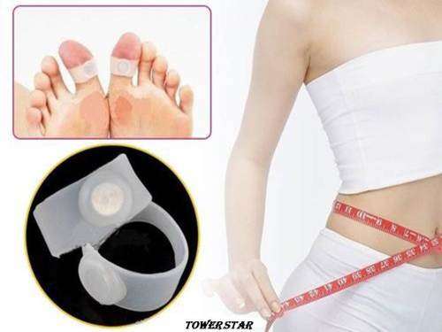 SLIMING AND HEALTH SILICONE MAGNETIC TOE RINGS