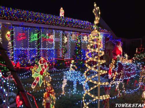 10M Christmas 220V White or Multicolour LED Fairy Lights