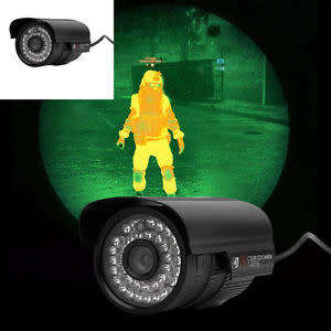 1200TVL Surveillance Colour CCTV Day/Night LED IR Camera