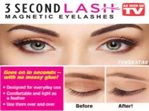 3 SECOND MAGNETIC EYE LASHES (AS PER TV ADDS - REUSABLE)