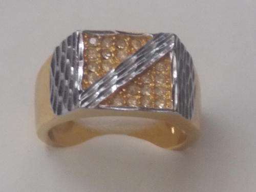 INTERNATIONAL IMPORT GOLD EP MENS  RING SIZE 18 & 19  (FREE IMPORT)