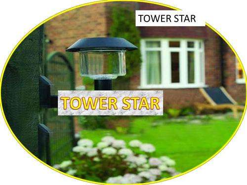 GARDEN LAMP Solar Power Wall Light Fence LED Outdoor Lighting Yard Garden Lamp