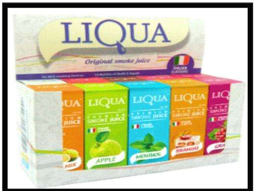 10 OFF 10ml LIQUA E-JUICES (BOX)