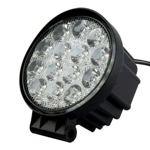 42 Watt LED Round Spot Light - Brackets Included!