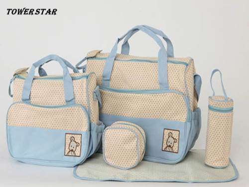 5 IN 1 BABY DIAPER BAG SET