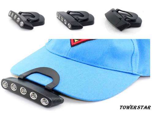 5 LED ADJUSTABLE CAP LIGHT