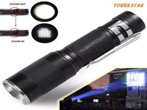 CREE Q5 LED TACTICAL FLASHLIGHT BRIGHT TORCH