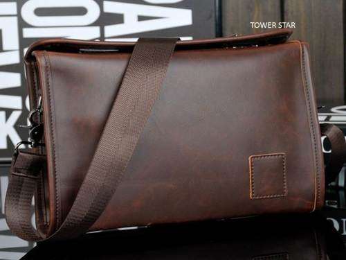 PU LEATHER BUSINESS SHOULDER OR BRIEFCASE HANDBAG