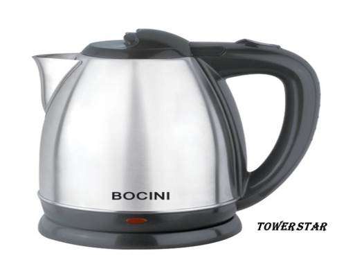 1.8 LITRE STAINLESS STEEL MODERN DESIGN ELECTRIC KETTLE