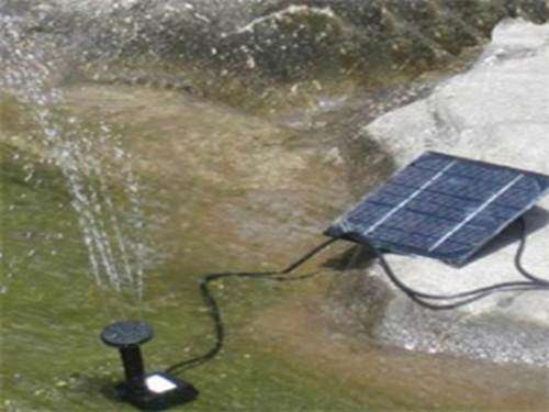 BRUSHLESS SOLAR FOUNTAIN PUMP 150L PER HOUR