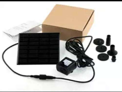 BRUSHLESS SOLAR FOUNTAIN PUMP 150L PER HOUR