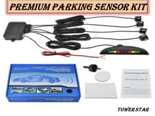 PREMIUM PARKING SENSOR KIT AUTO REVERSING & DIGITAL DISPLAY WITH STEP UP ALARM