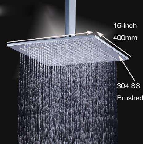 12" Lifestyle Rainfall Shower Head