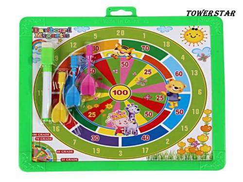 MAGNETIC DART BOARD WITH DARTS