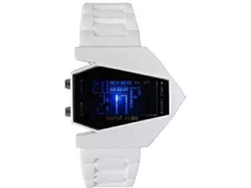 SILICONE STRAP WHITE LED AVIATOR NEW ERA SPORT WATCH