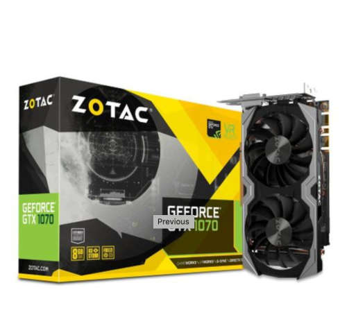 Zotac Geforce GTX 1070 (8GB)