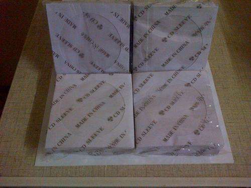 PAPER CD SLEEVES (PACK OF 100)****WIN ONE GET 2 FREE******