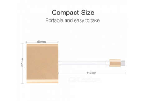 USB C to USB3 and HDMI Adapter For Macbook ready to ship