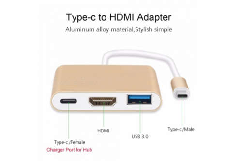 USB C to USB3 and HDMI Adapter For Macbook ready to ship