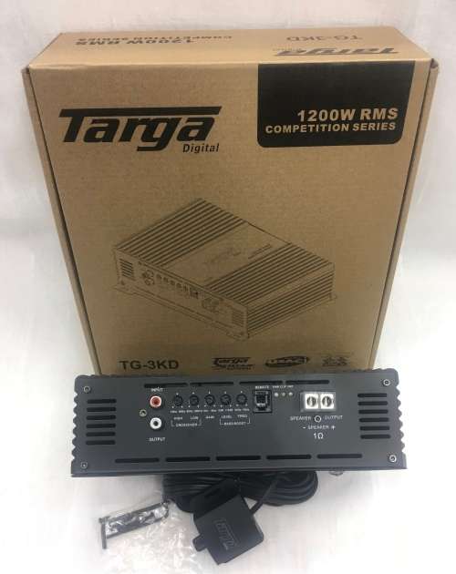 TARGA TG-3KD CAR AMP MONOBLOCK 1200W RMS