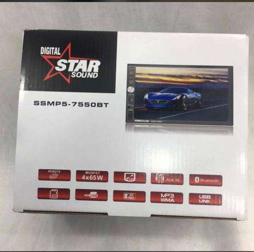 STARSOUND SSMP5-7450BT DOUBLE DIN MEDIA PLAYER