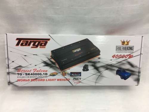 TARGA STREET KING TG-SK400000.1 FALCON SERIES 4000rms Monoblock Amplifier