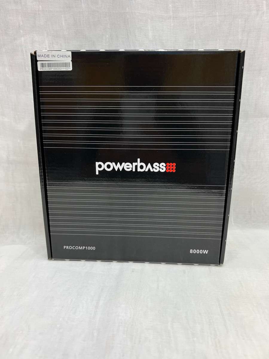 Powerbass Procomp1000 Class D 8000w full range mono Amplifier (Brazilian series)