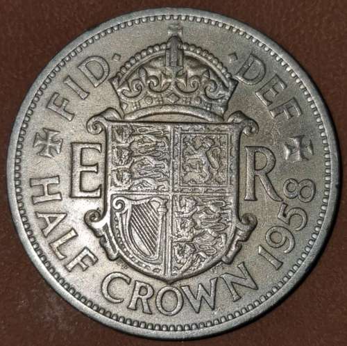 1958 Half Crown