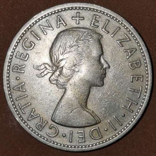 1958 Half Crown