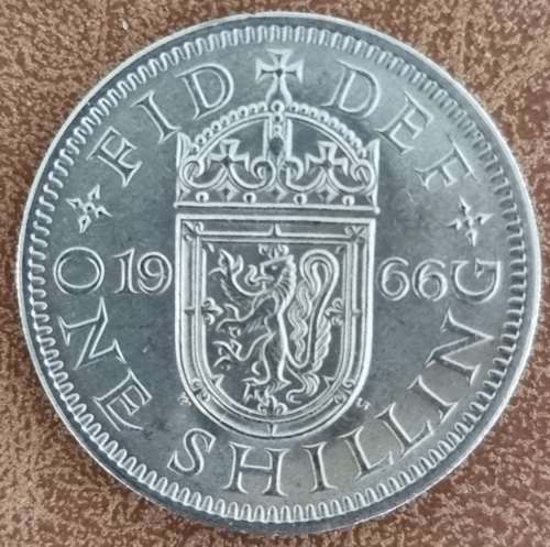 1966 One Shilling UK