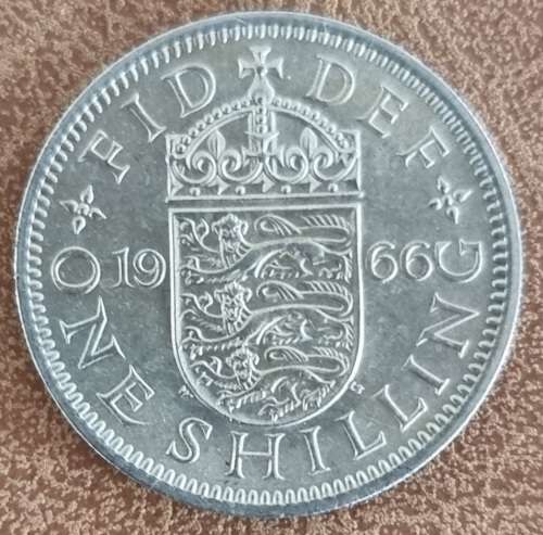 1966 One Shilling UK
